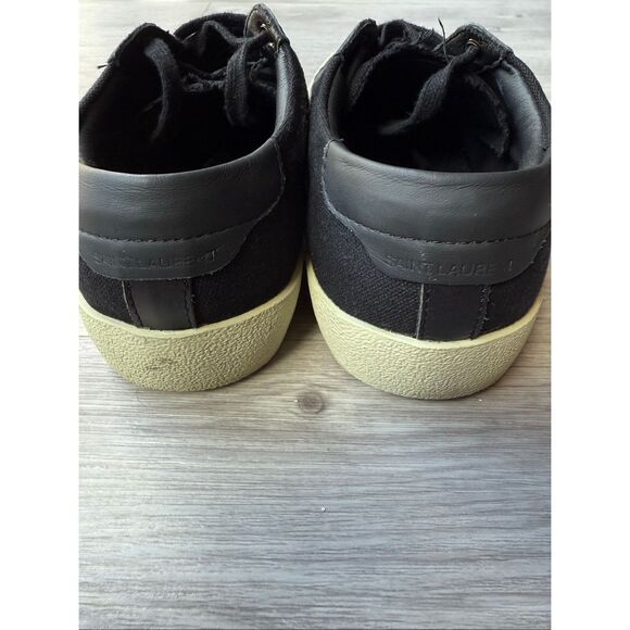 Saint Laurent Court Classic SL/06 sneaker size 38 in black - Picture 4 of 12
